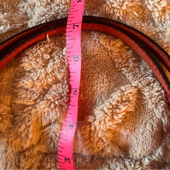 Coach Madison Madeline East West Leather Satchel | Detachable Crossbody | Coral - Picture 15 of 16